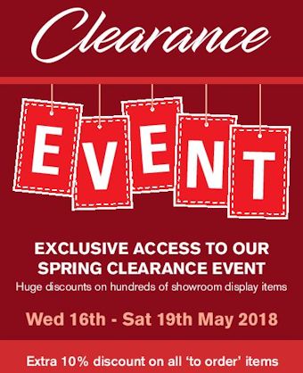 In store Clearance event Clearance